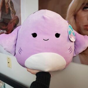 Purple Stingray Squishmallow 20 INCH